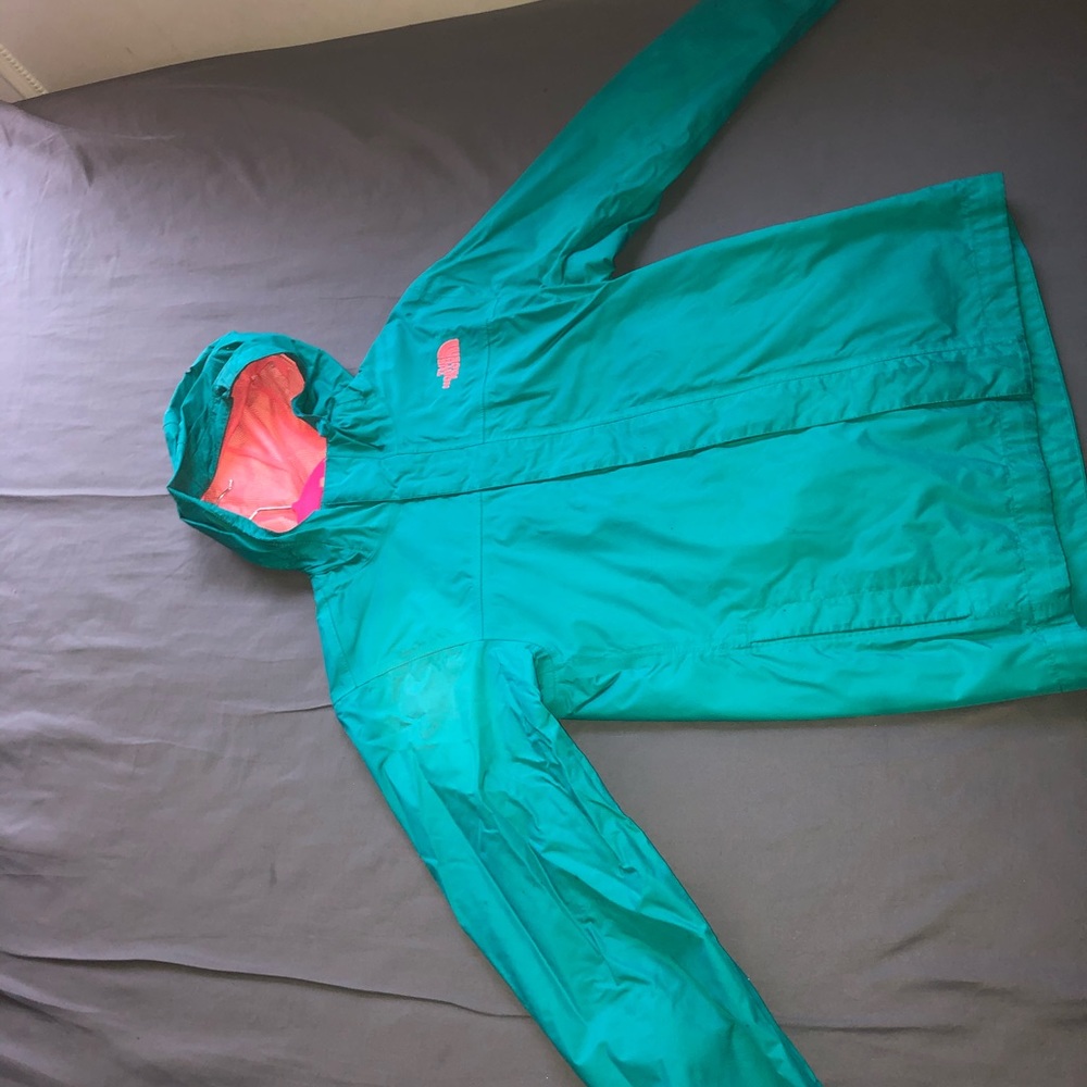 The north face rain jacket